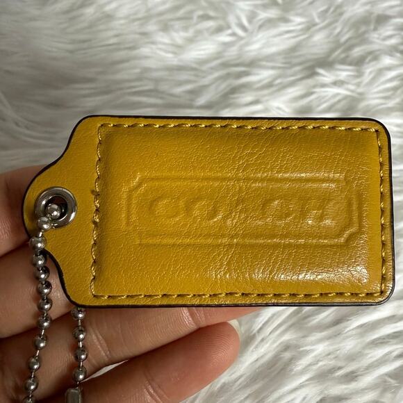 3" Coach Fob Bag Charm Hang tag Hangtag - Picture 1 of 2